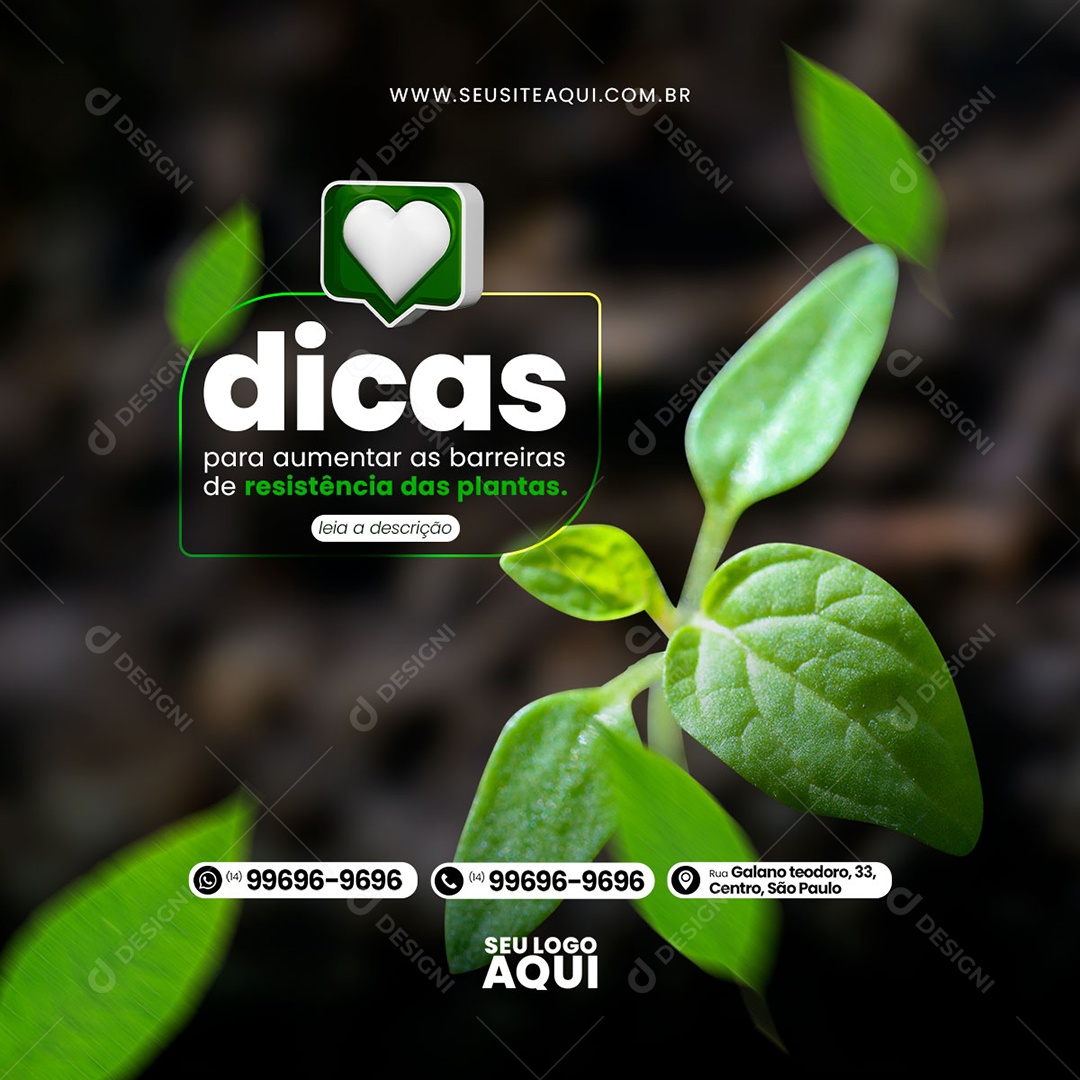 Agronegócio Agropecuária Social Media PSD Editável