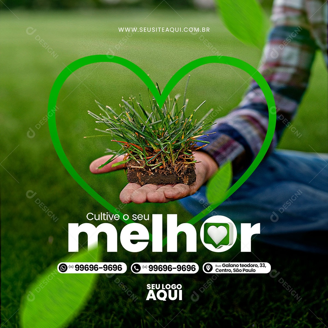 Agronegócio Agropecuária Social Media PSD Editável