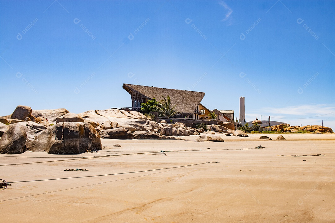 Praia da pedra do sal em Parnaíba Piauí