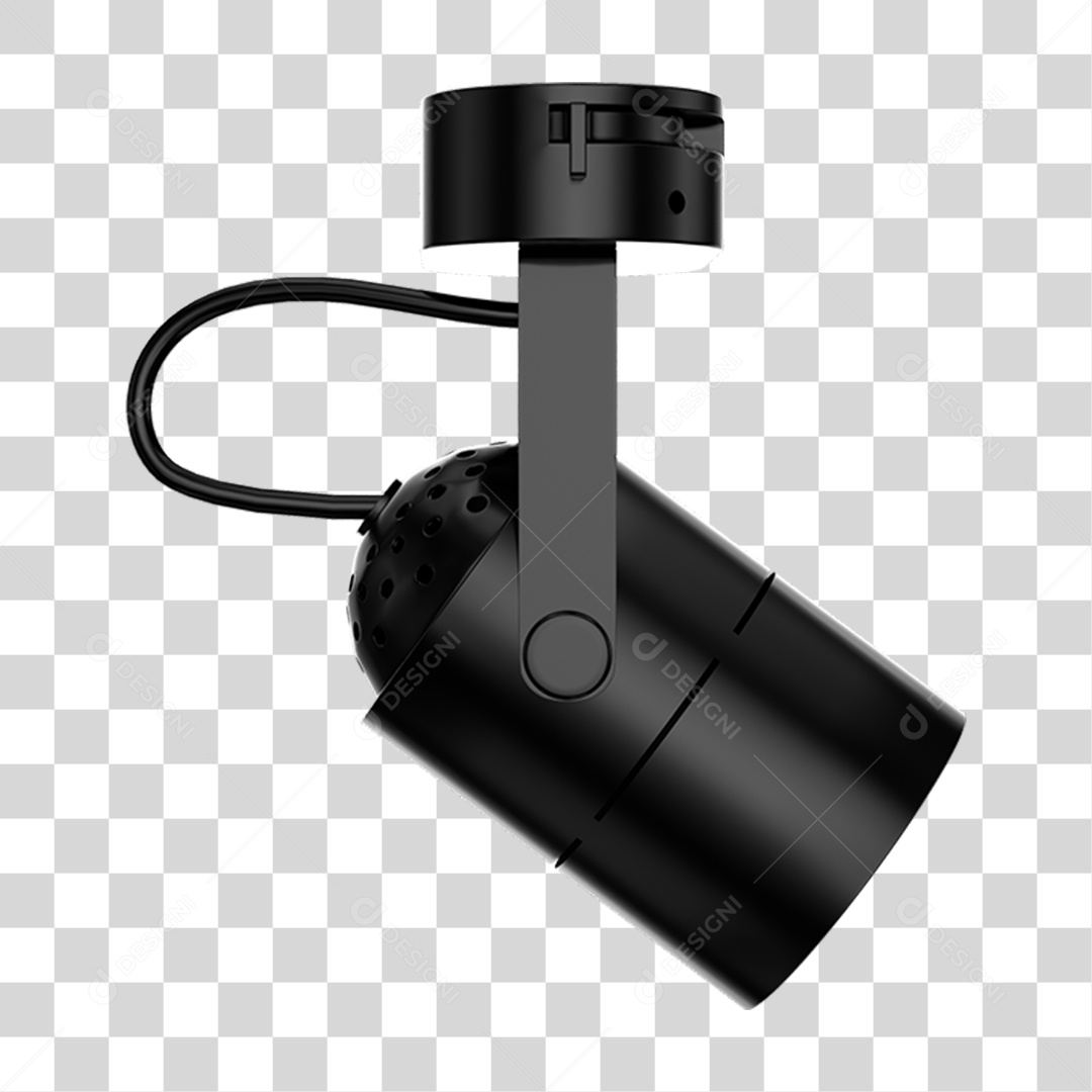 Elemento 3D Holofotes Luzes PNG Transparente