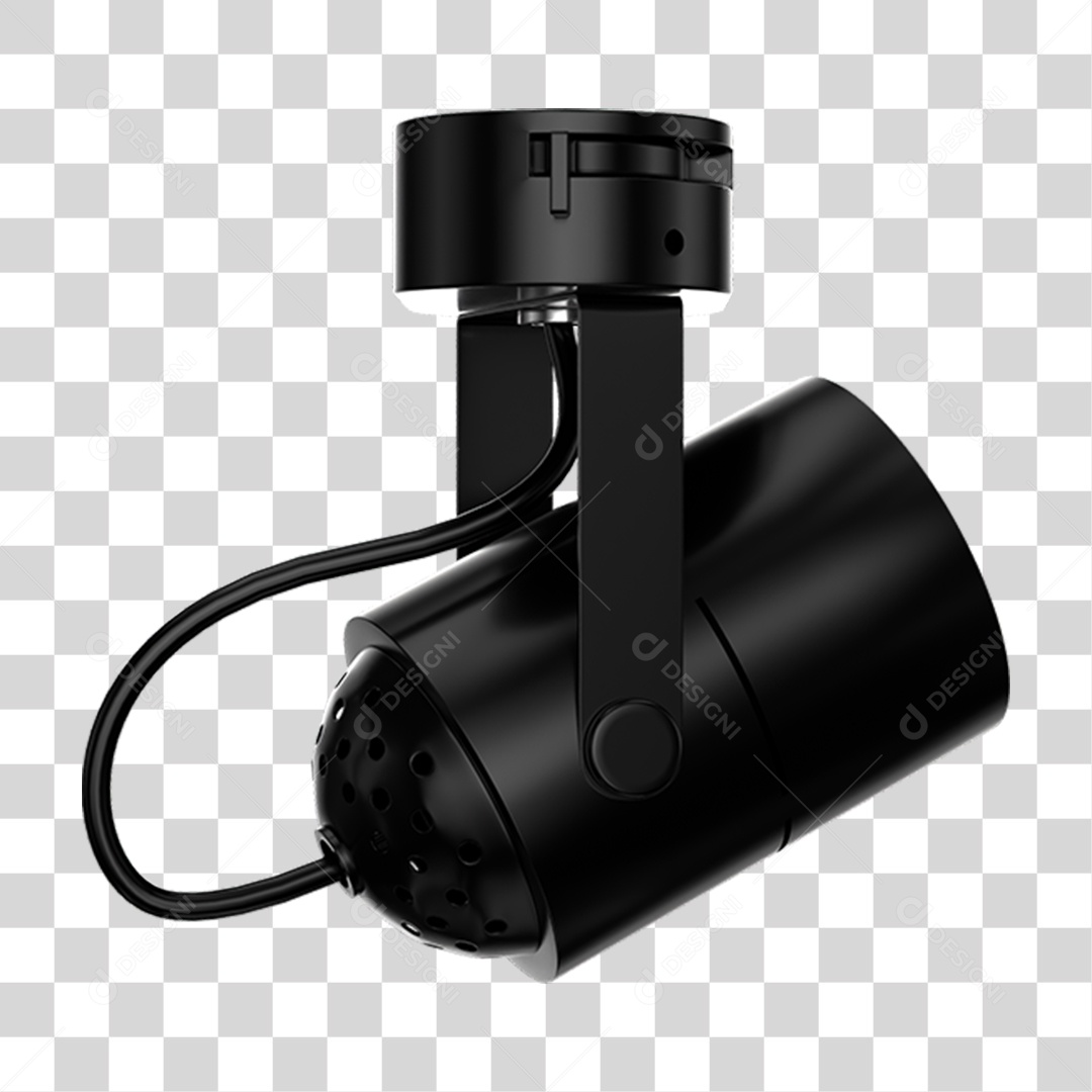 Elemento 3D Holofotes Luzes PNG Transparente