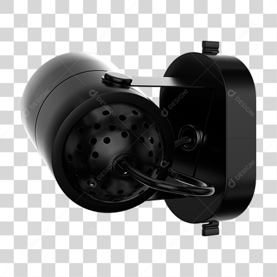 Elemento 3D Holofotes Luzes PNG Transparente