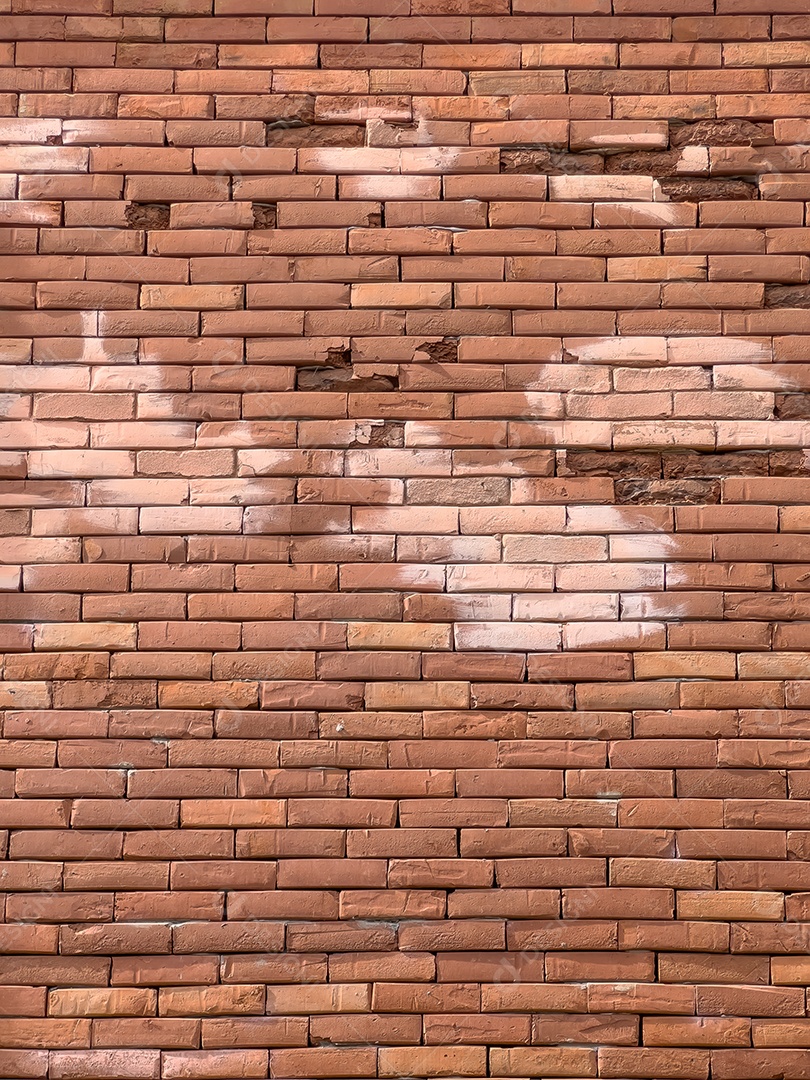 Parede de tijolo desgastado