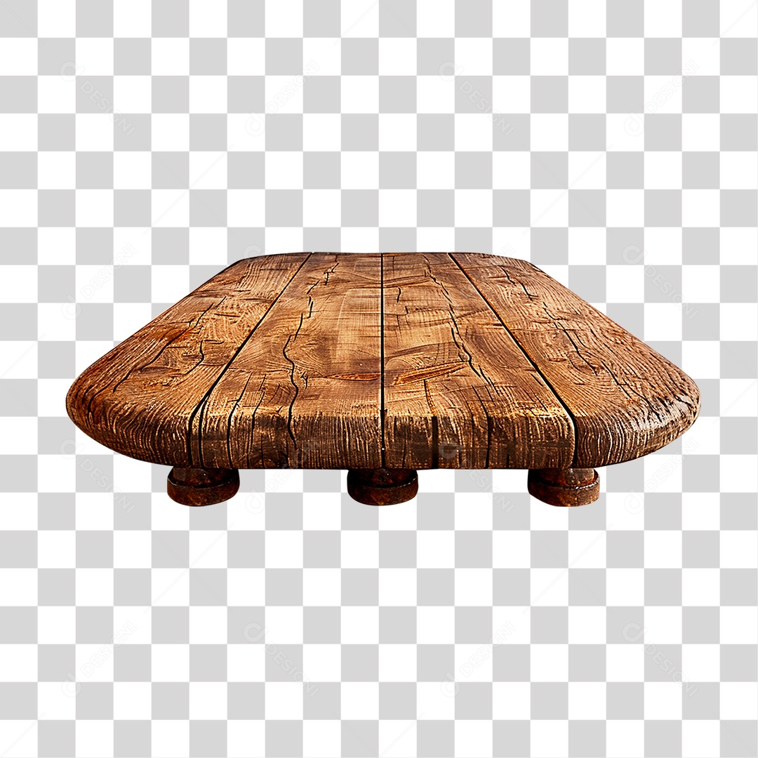 Tábua de Madeira PNG Transparente