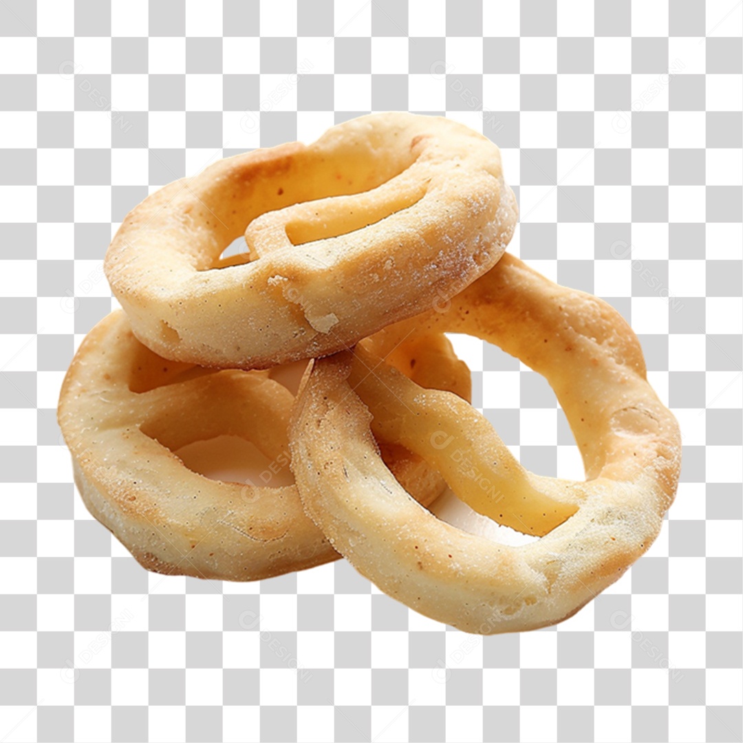 Bolo Frito de Polvilho PNG Transparente