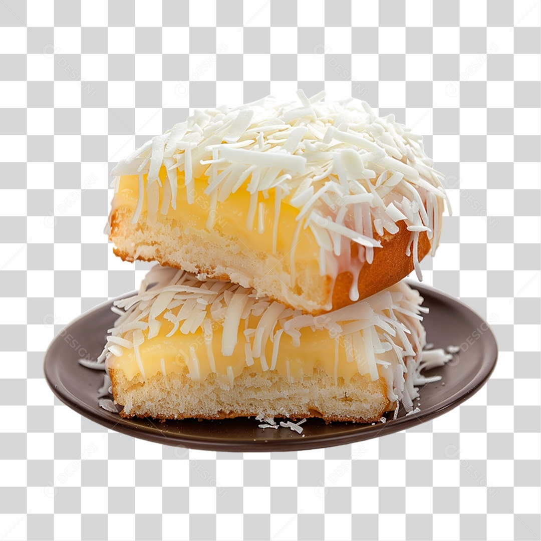 Bolo de Arroz Doce PNG Transparente