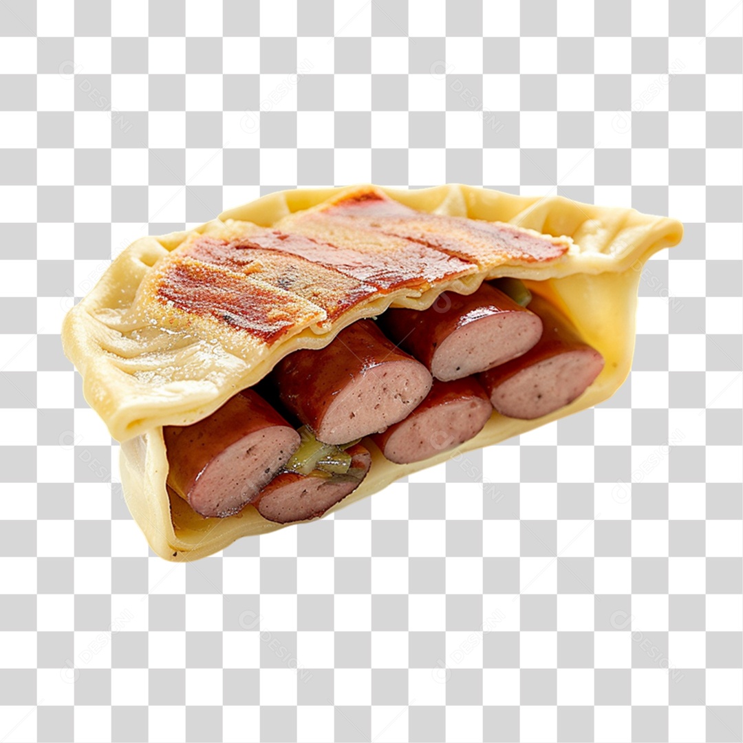 Enroladinho de Salsicha PNG Transparente