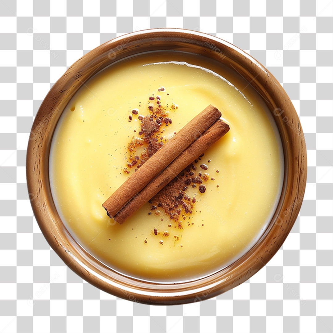 Mingau em Tigela PNG Transparente