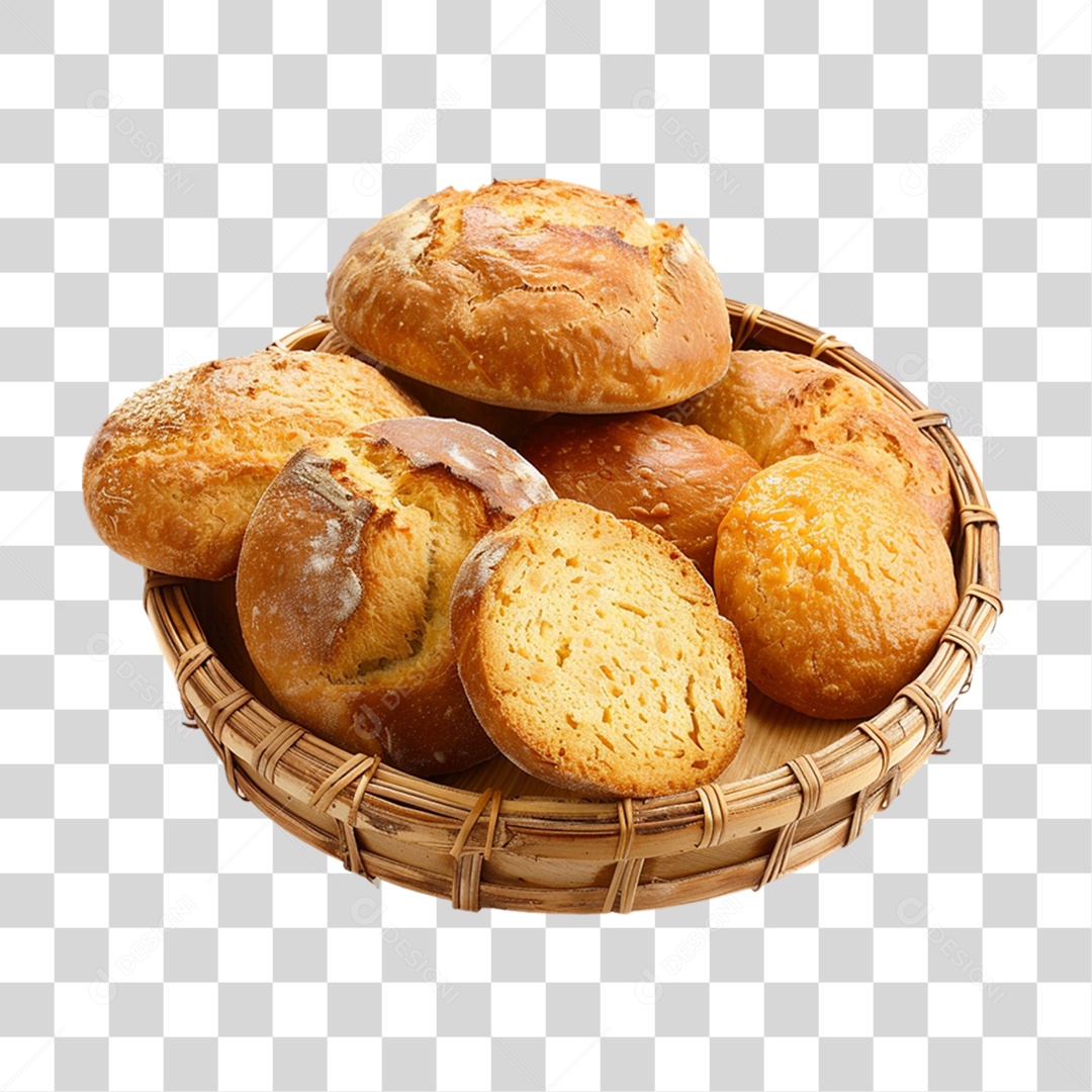 Pão de Milho PNG Transparente