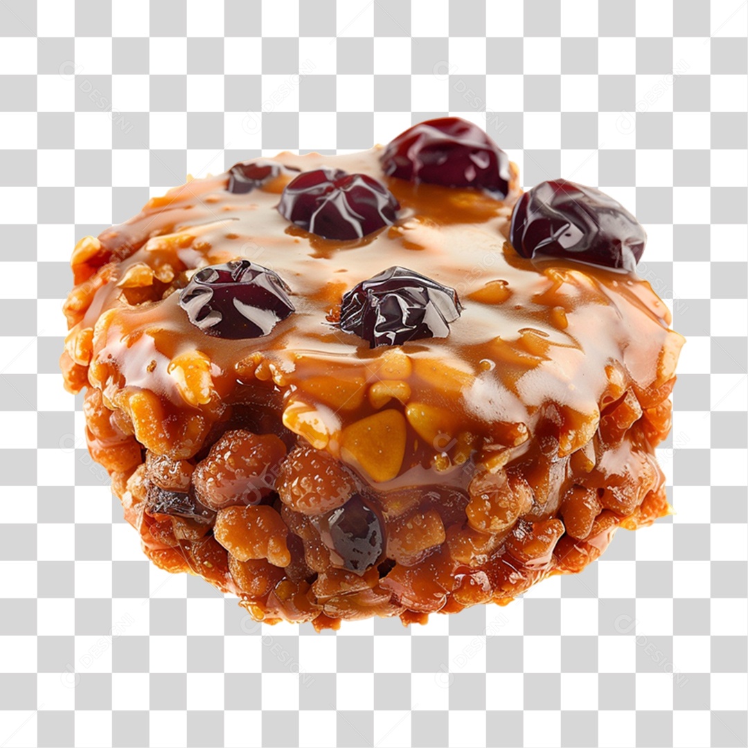 Doce Pé de Moleque PNG Transparente