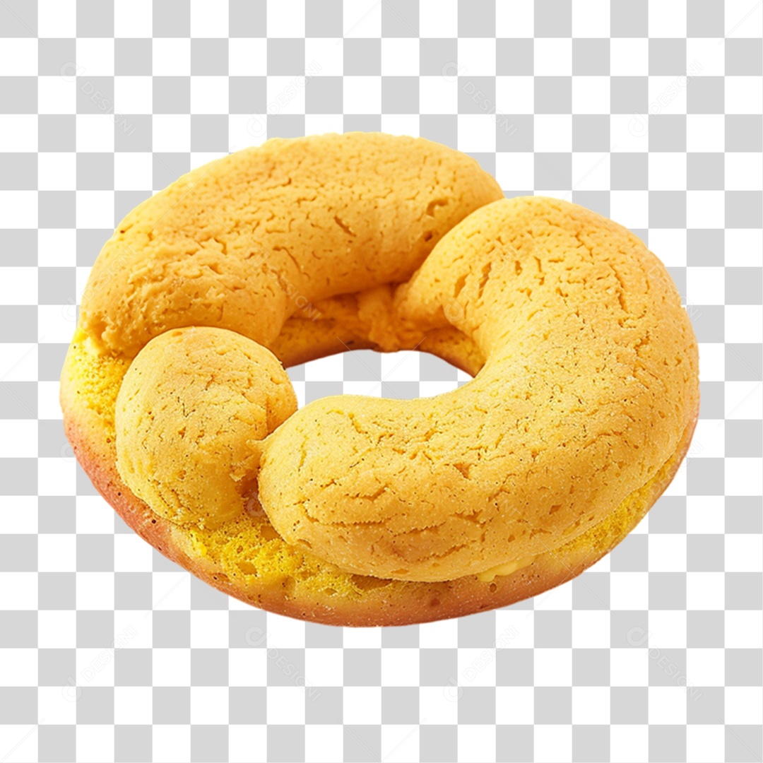Rosca de Queijo Frita PNG Transparente