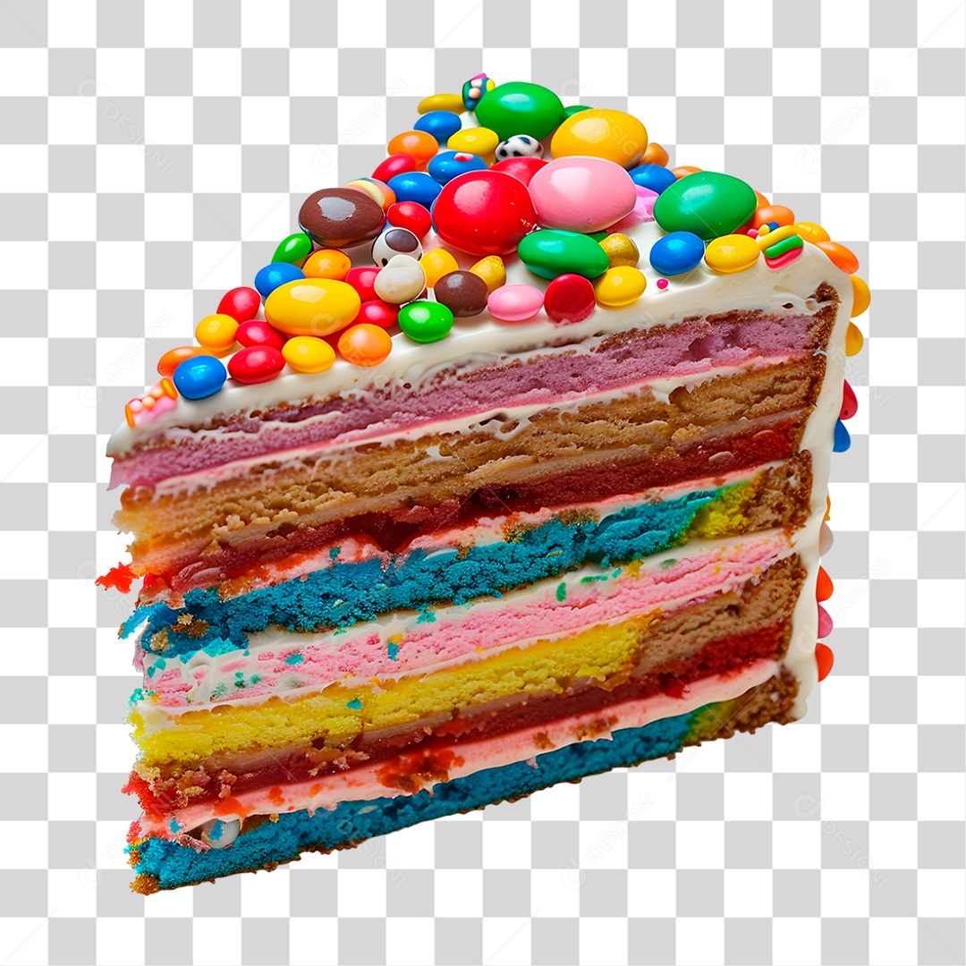 Fatia de Bolo PNG Transparente
