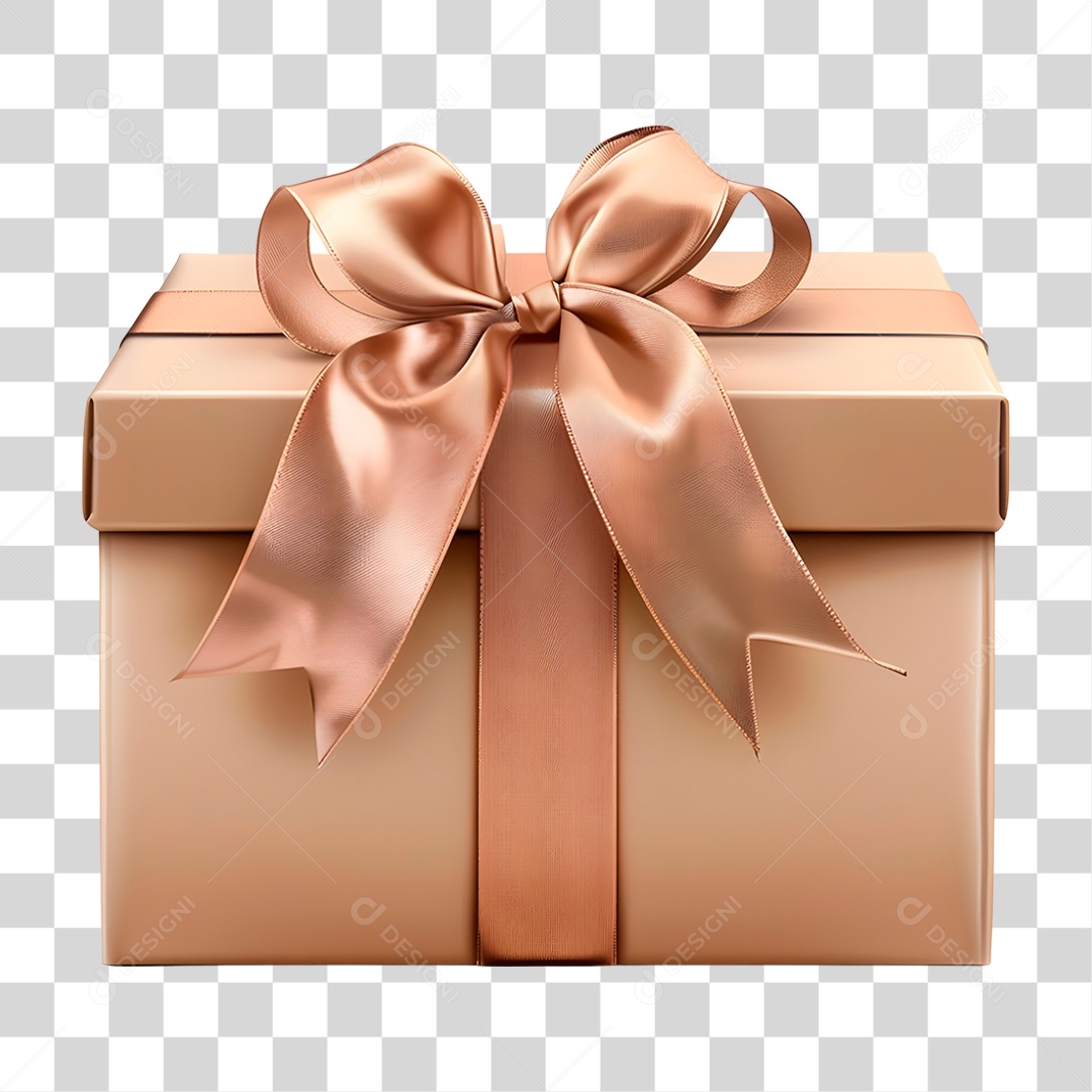 Caixa de Presente PNG Transparente