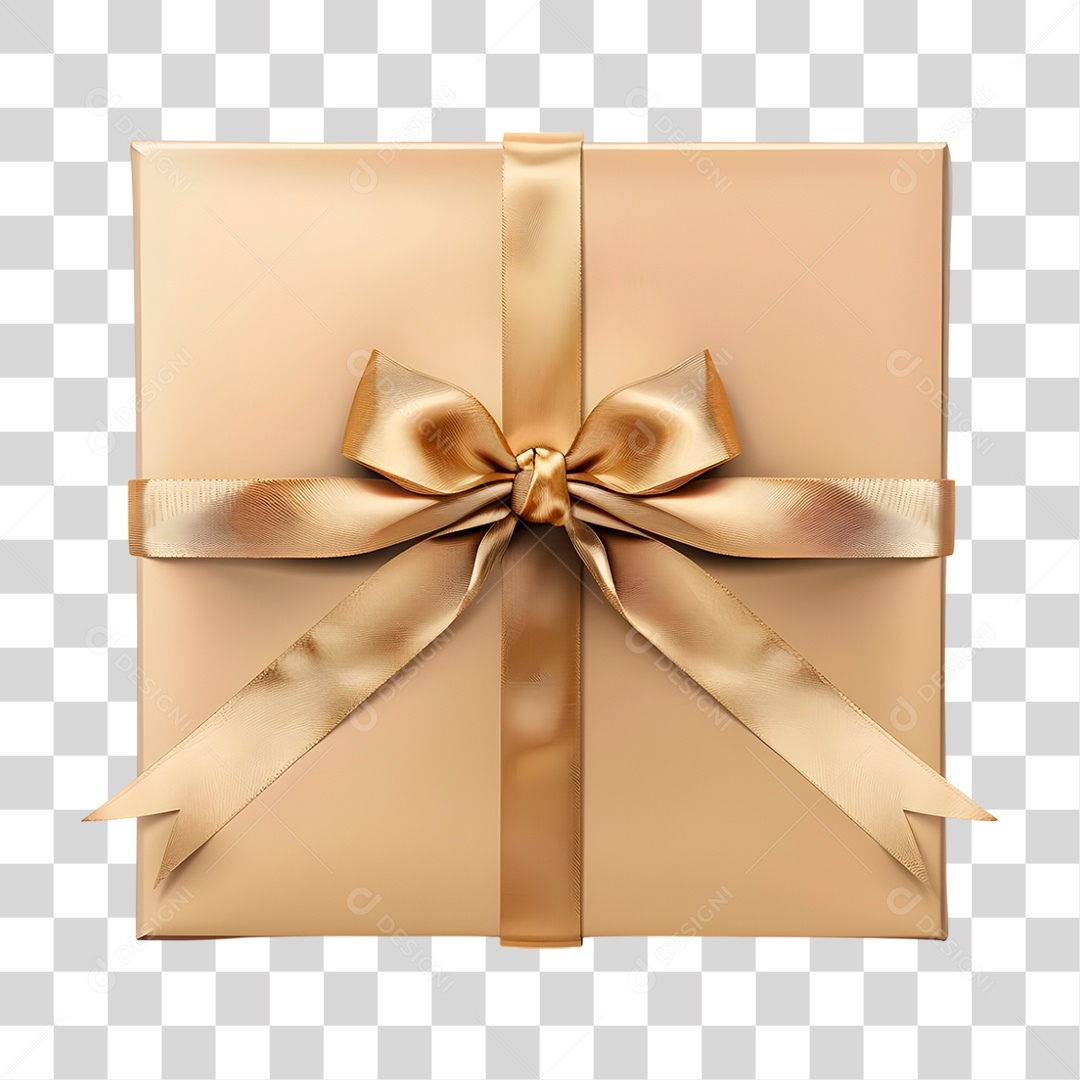 Caixa de Presente PNG Transparente