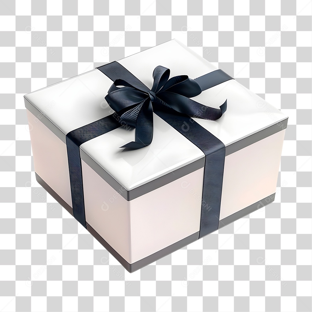 Caixa de Presente PNG Transparente