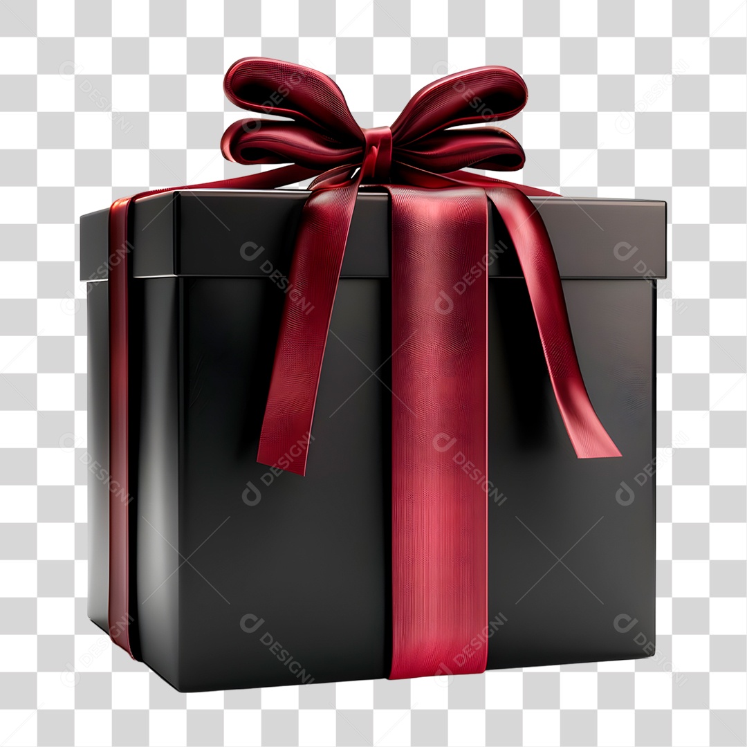 Caixa de Presente PNG Transparente