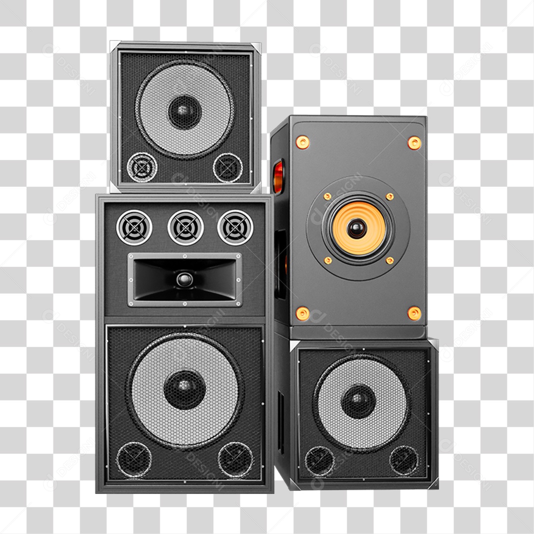 Caixas de Som Alto-falantes Músicas PNG Transparente