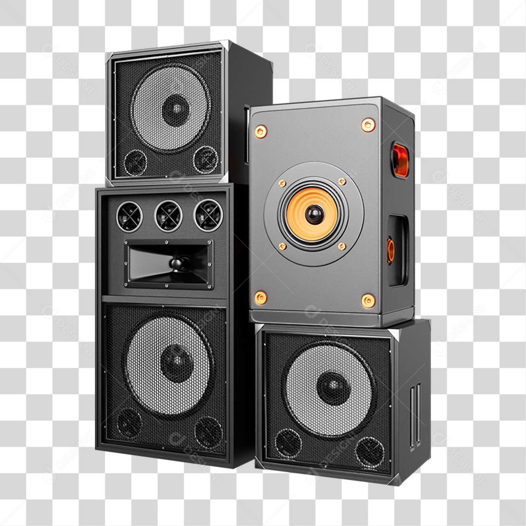 Caixas de Som Alto-falantes Músicas PNG Transparente