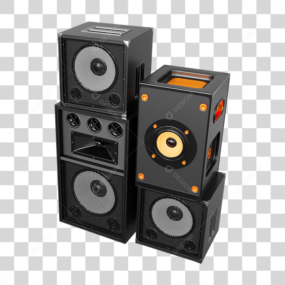 Caixas de Som Alto-falantes Músicas PNG Transparente