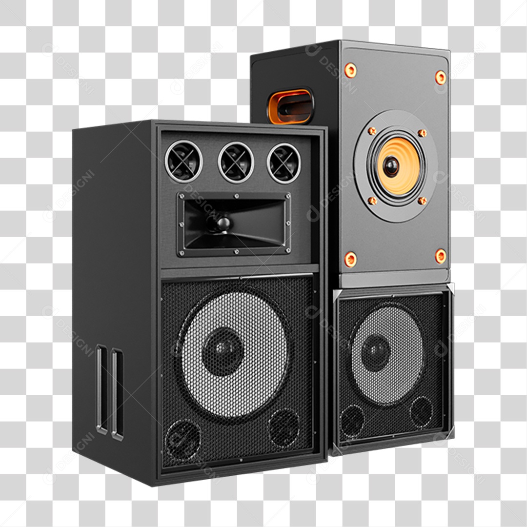 Caixas de Som Alto-falantes Músicas PNG Transparente