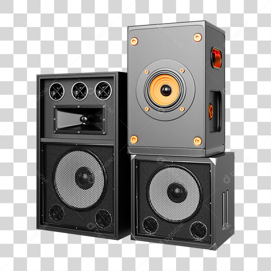 Caixas de Som Alto-falantes Músicas PNG Transparente