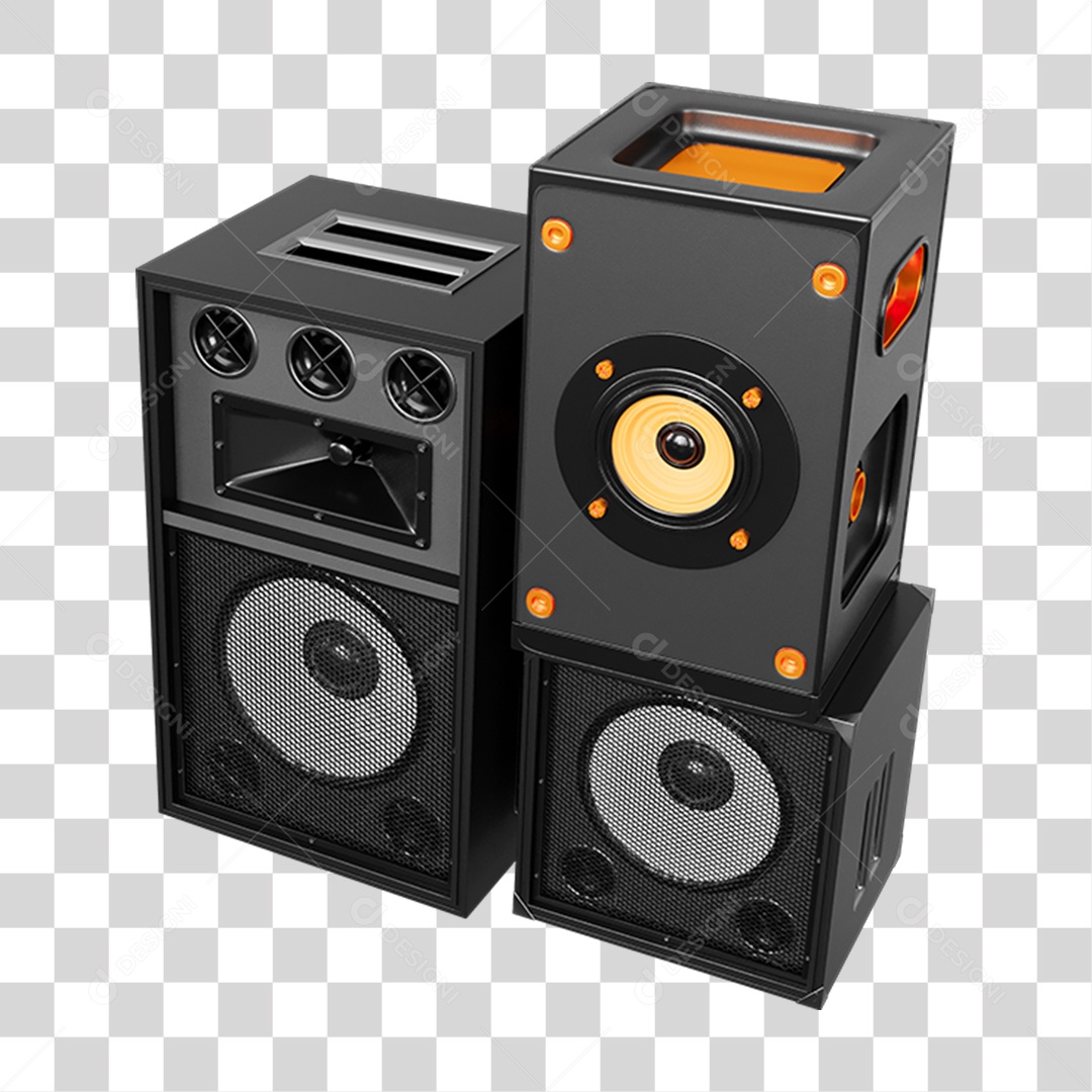 Caixas de Som Alto-falantes Músicas PNG Transparente