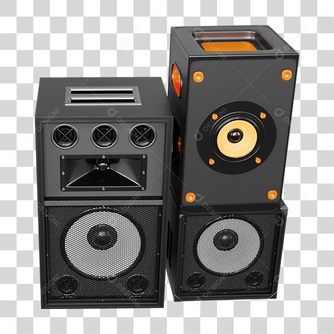 Caixas de Som Alto-falantes Músicas PNG Transparente