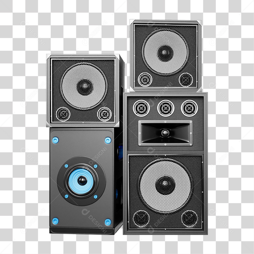 Caixas de Som Alto-falantes Músicas PNG Transparente