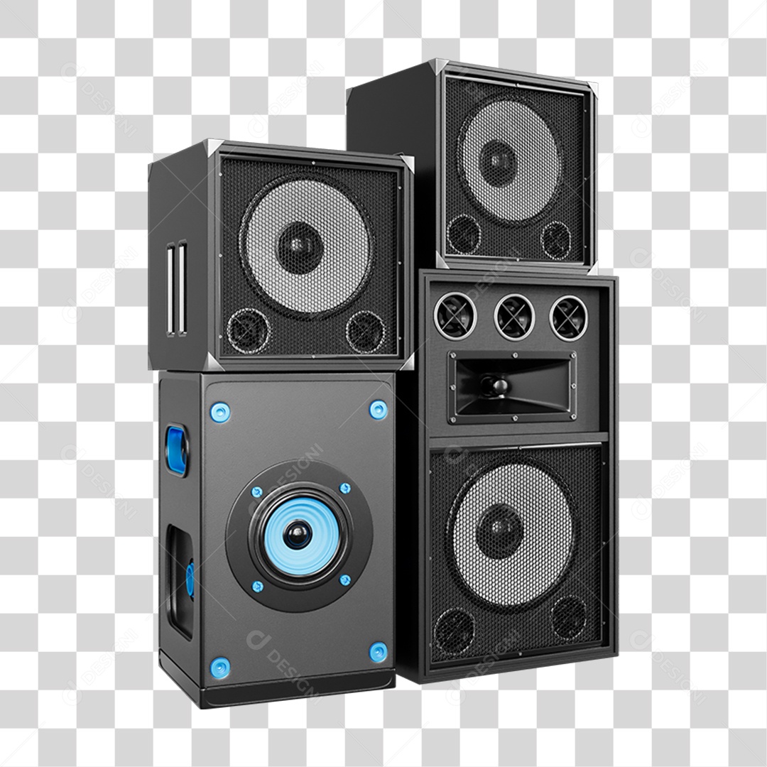 Caixas de Som Alto-falantes Músicas PNG Transparente
