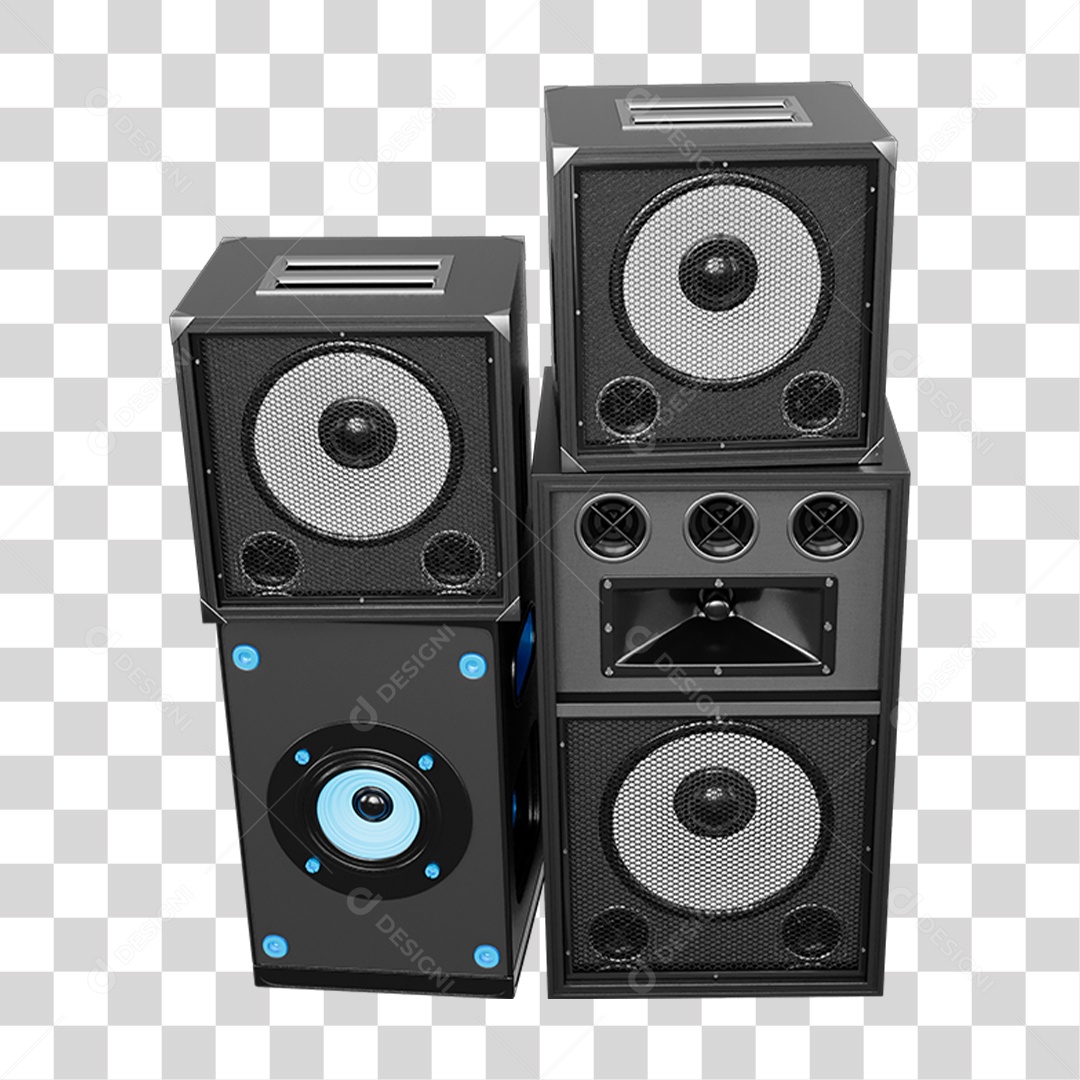 Caixas de Som Alto-falantes Músicas PNG Transparente