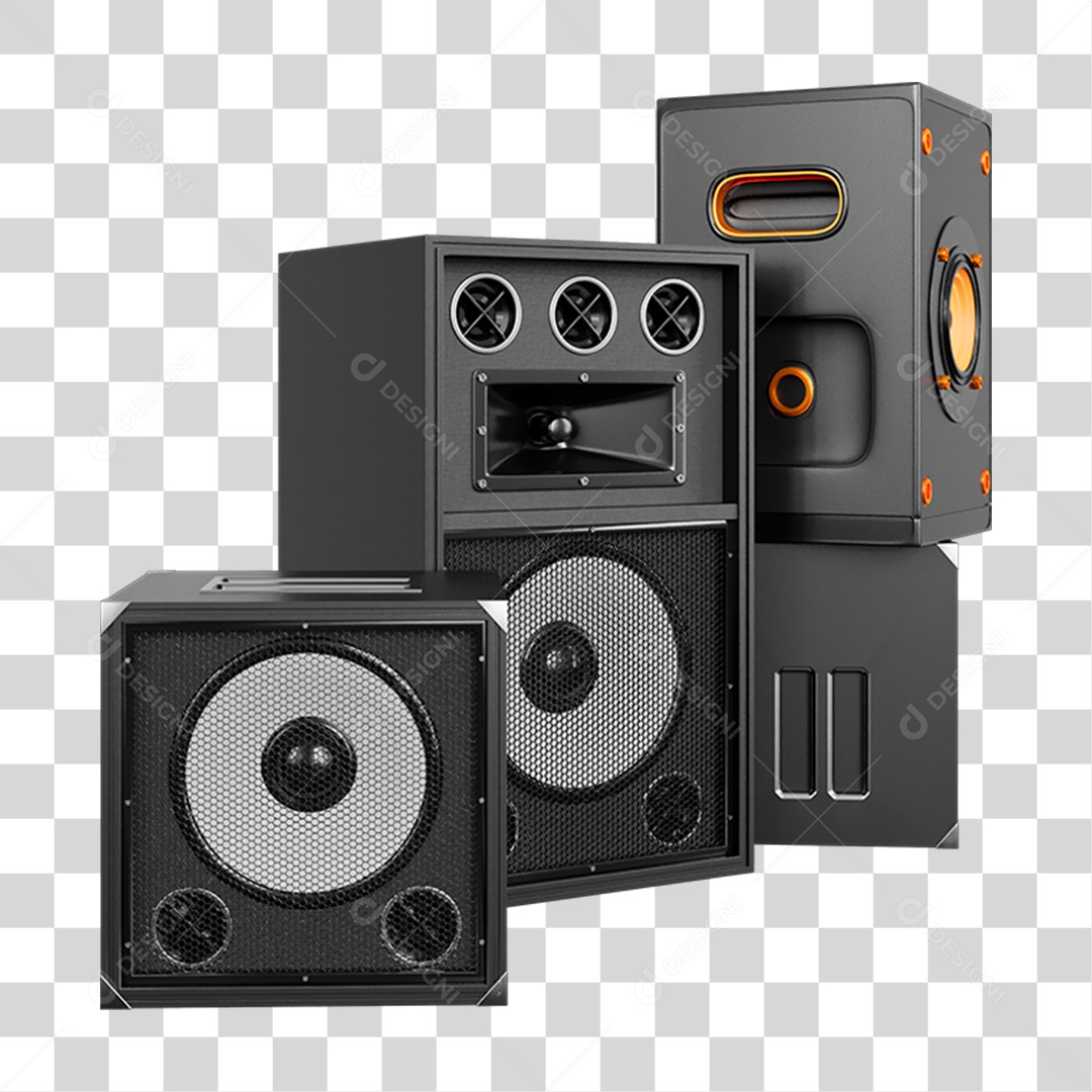 Caixas de Som Alto-falantes Músicas PNG Transparente