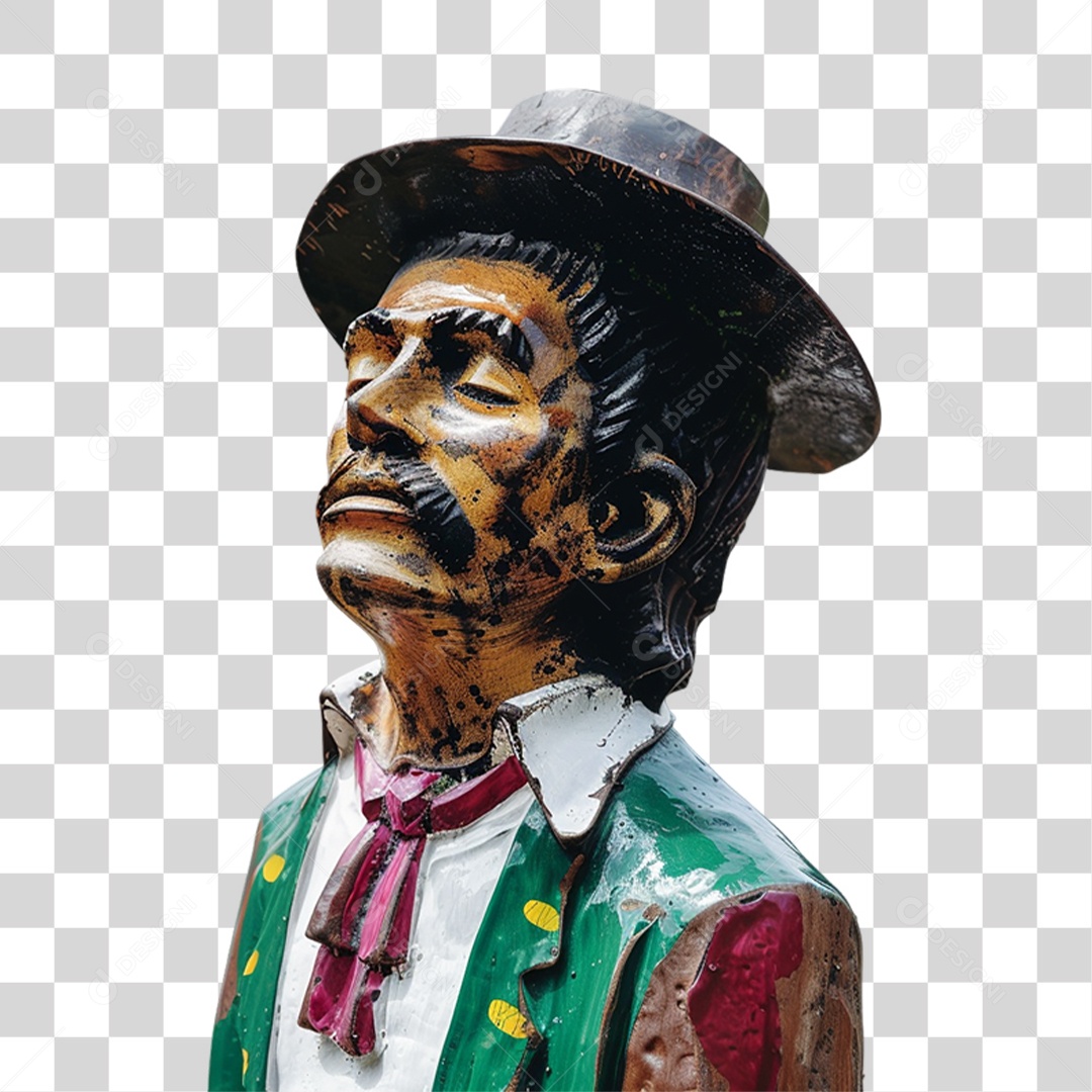 Estátua Moldura PNG Transparente