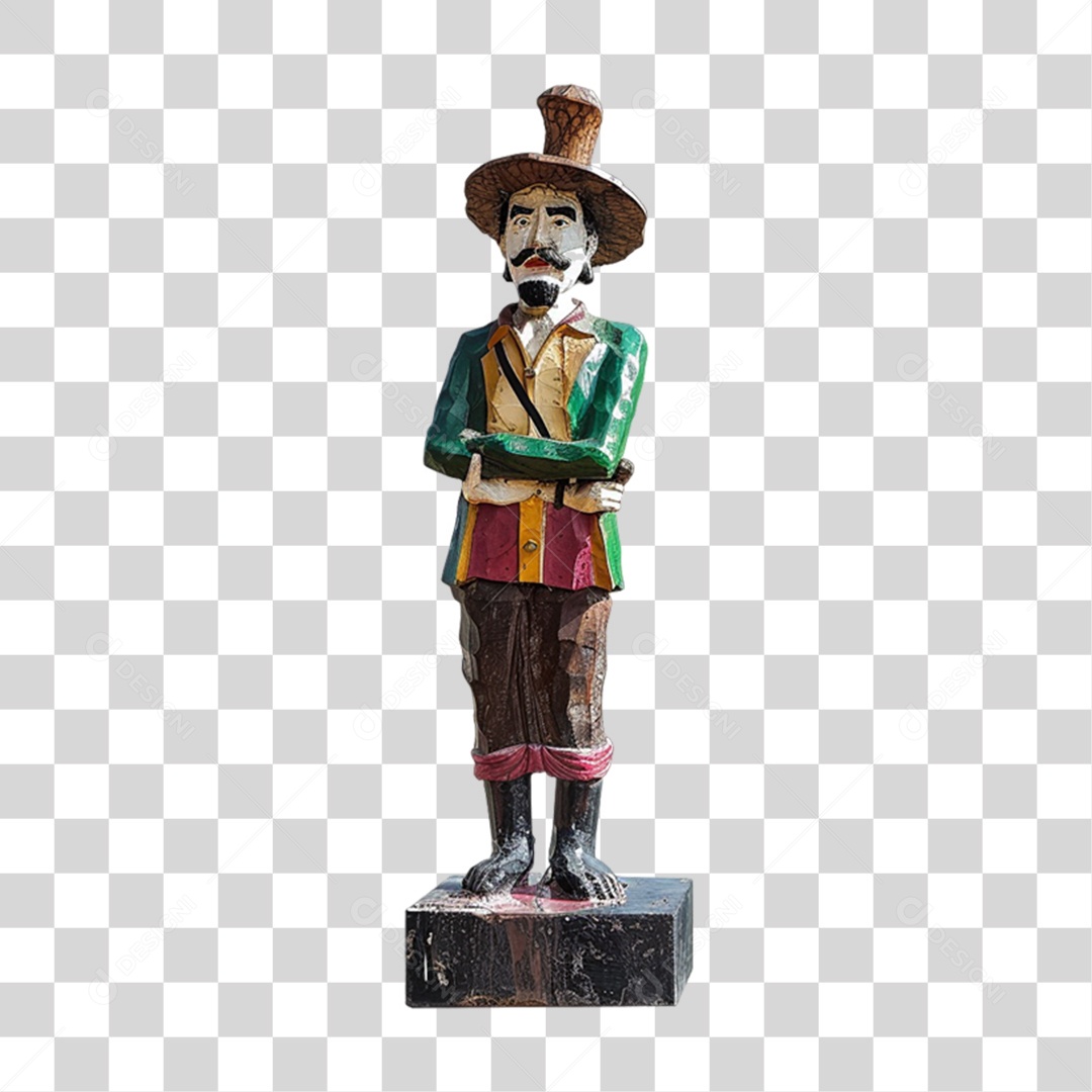 Estátua Moldura PNG Transparente