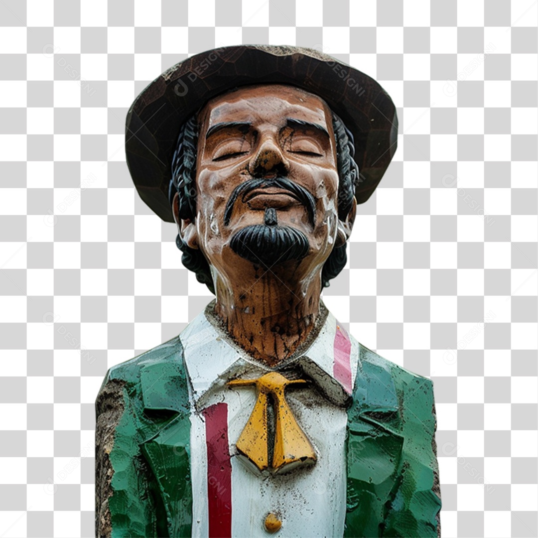 Estátua Moldura PNG Transparente