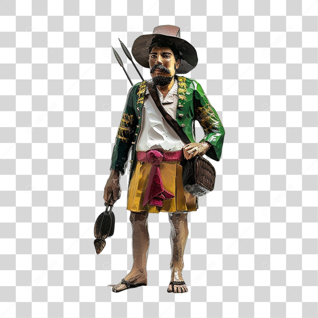 Estátua Moldura PNG Transparente