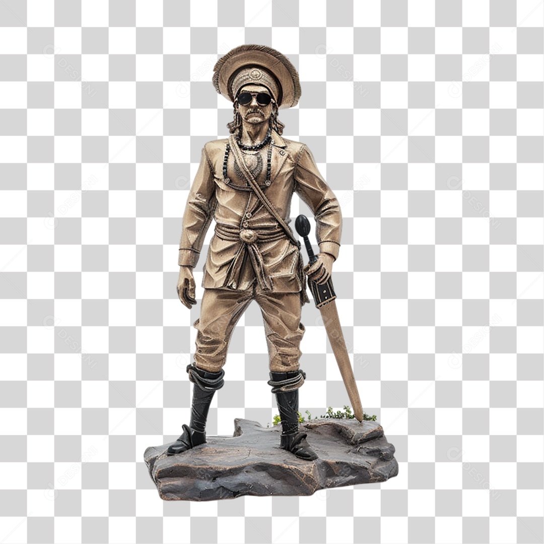 Estátua Moldura PNG Transparente