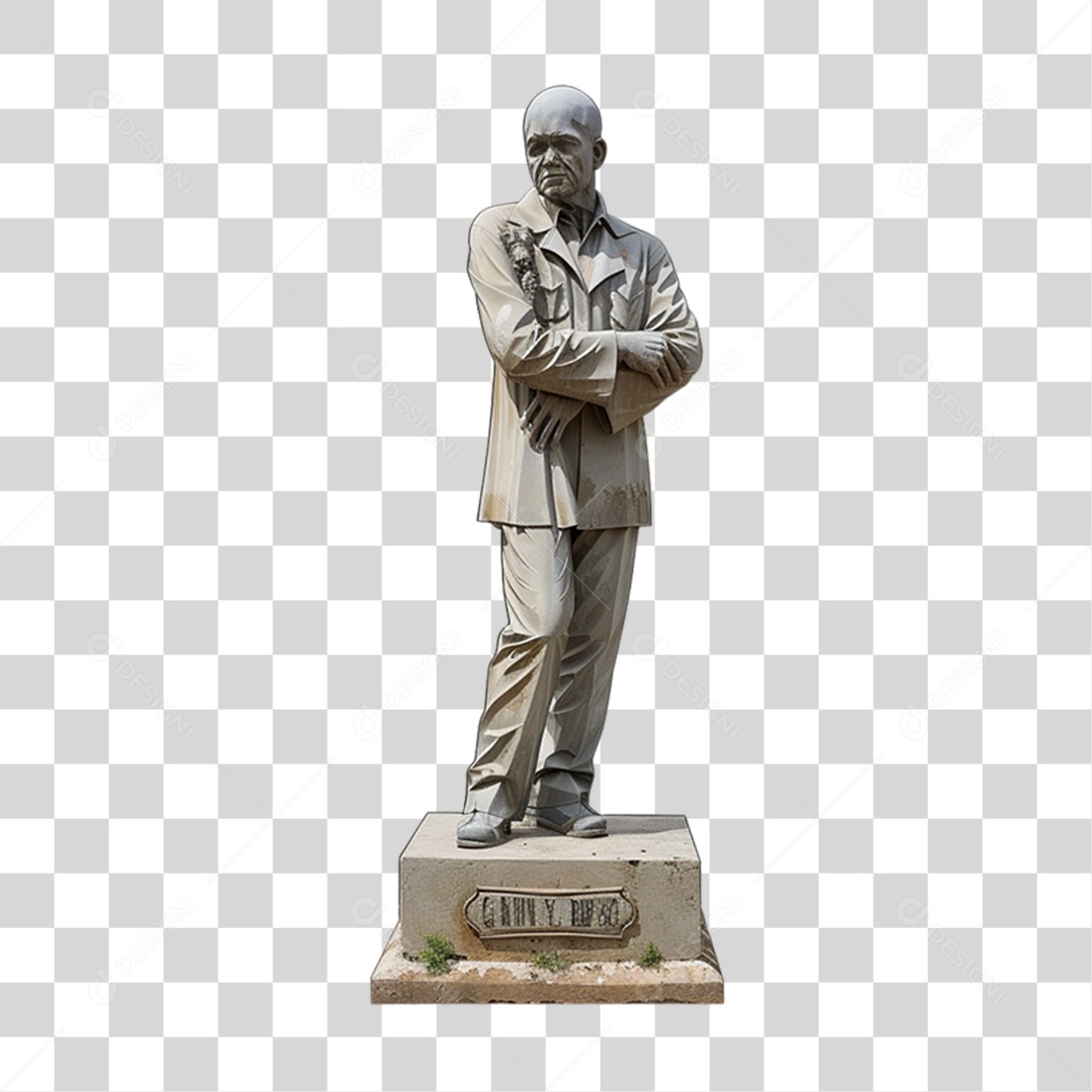 Estátua Moldura PNG Transparente