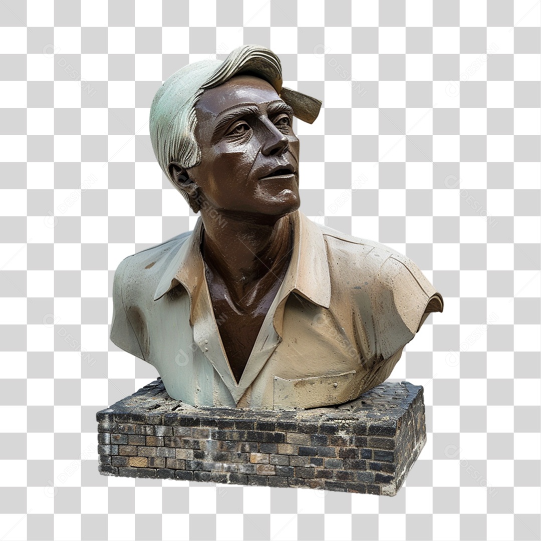 Estátua Moldura PNG Transparente