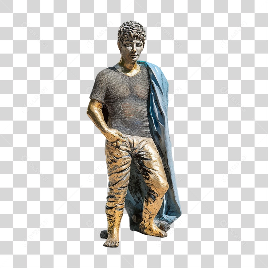 Estátua Moldura PNG Transparente