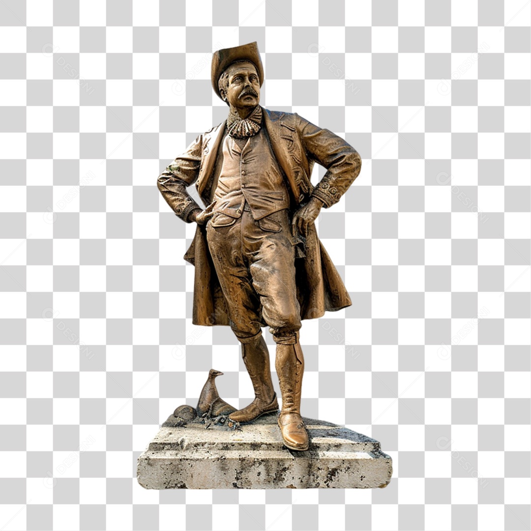 Estátua Moldura PNG Transparente