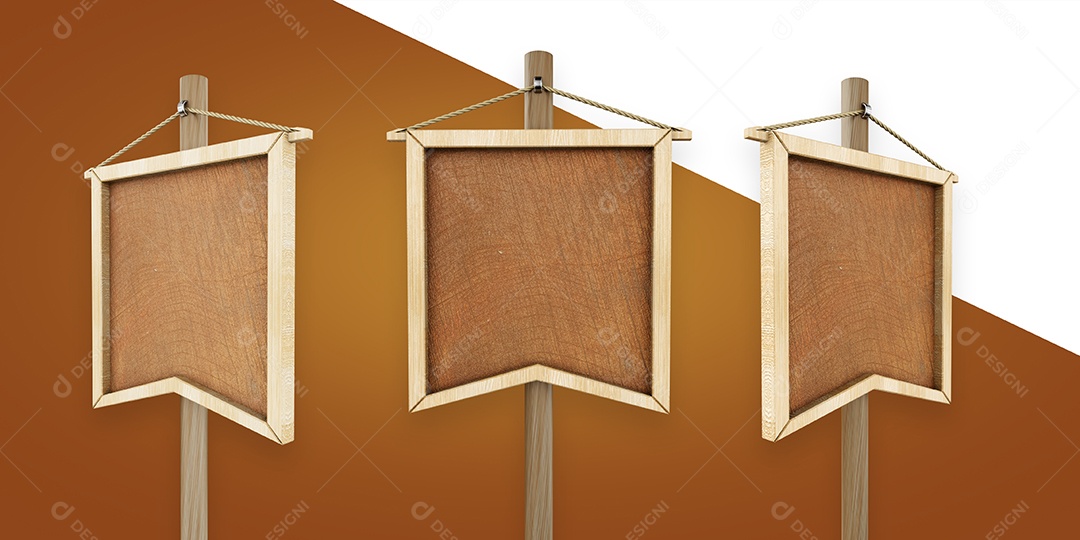 Elemento 3D de Festa Junina PSD