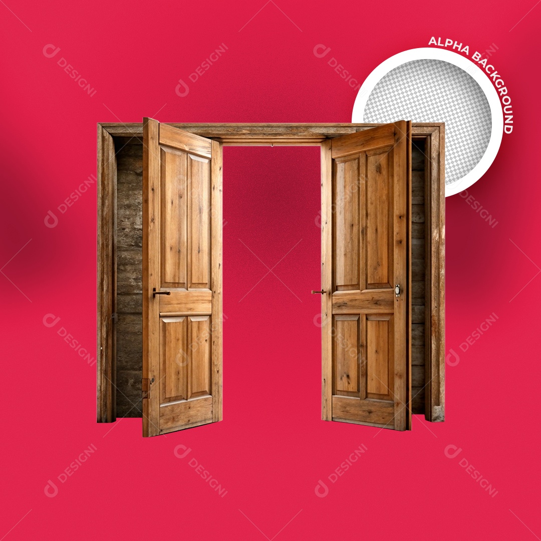 Porta de Madeira para Composição de Arte Festa Junina