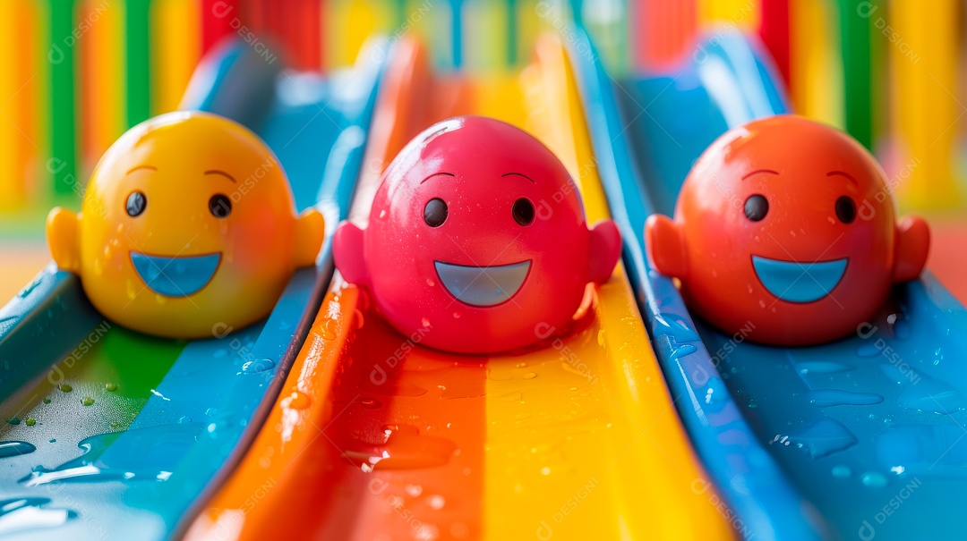 Desenho realista de crianças.