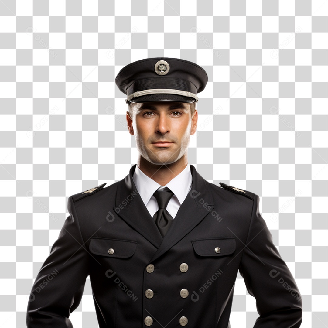 Porteiro de Prédio PNG Transparente