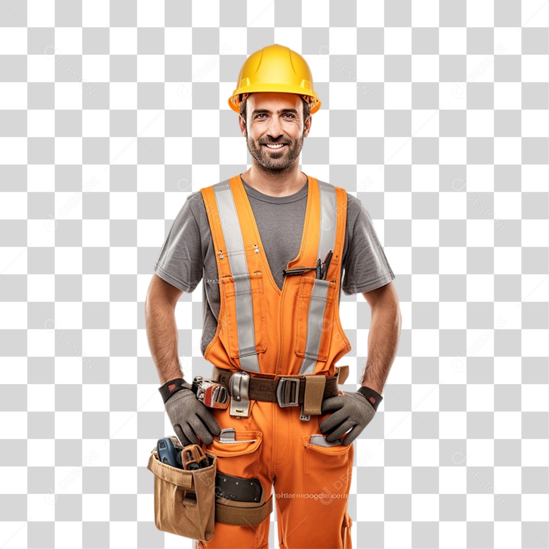 Homem Trabalho de Serviços Gerais PNG Transparente