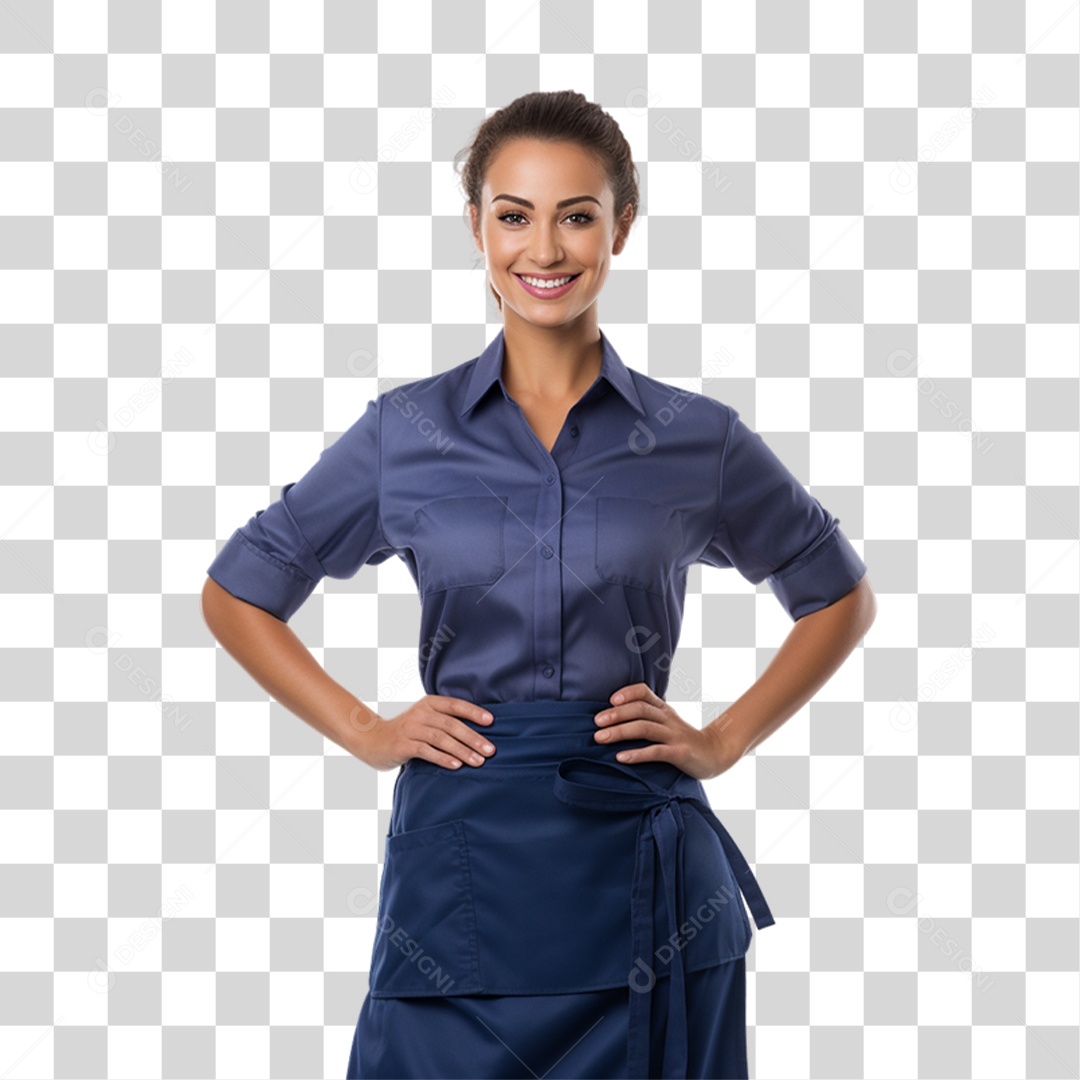 Mulher Trabalhadora Doméstica PNG Transparente