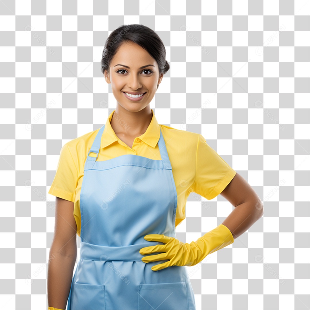 Mulher Trabalhadora Doméstica PNG Transparente