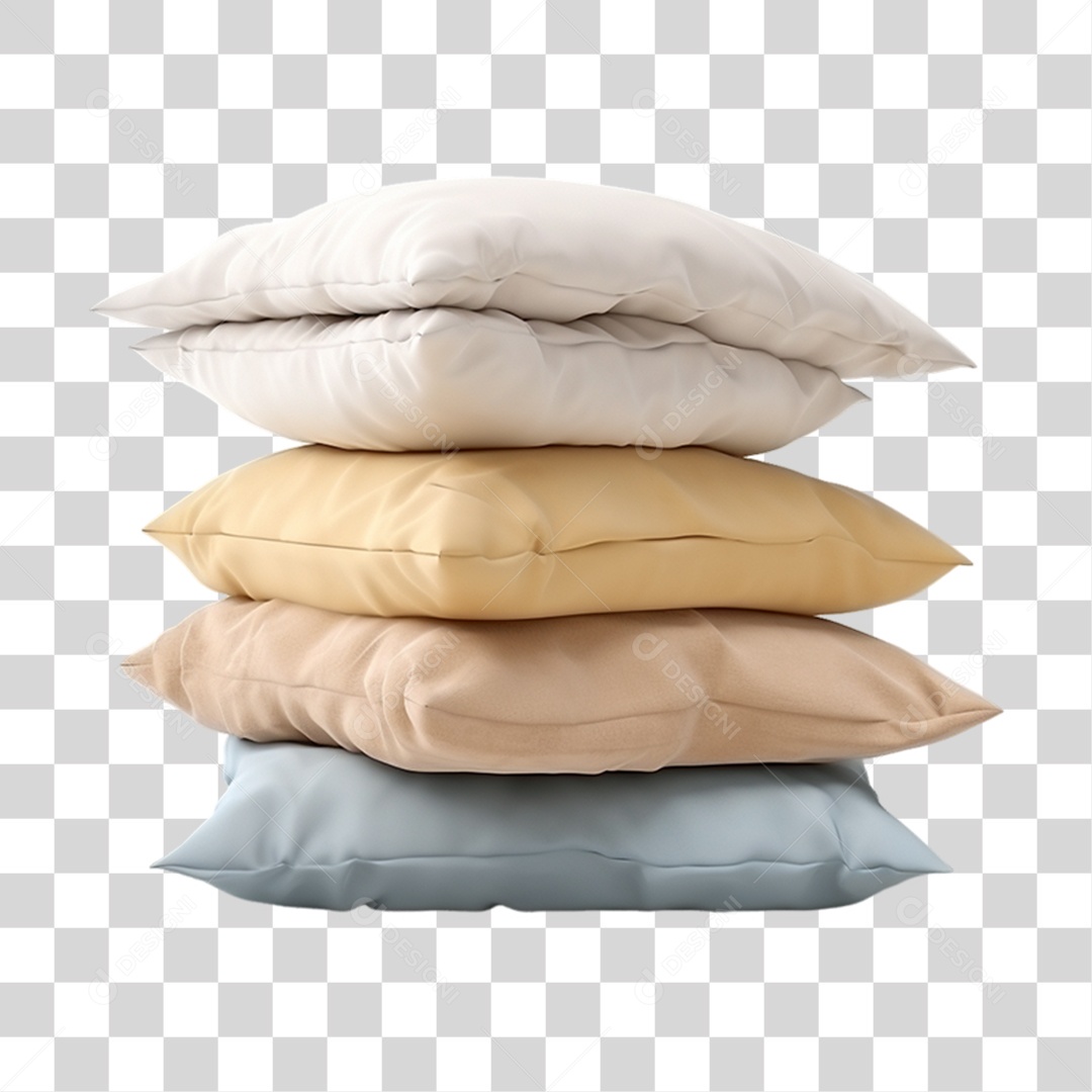 Travesseiros Empilhados PNG Transparente