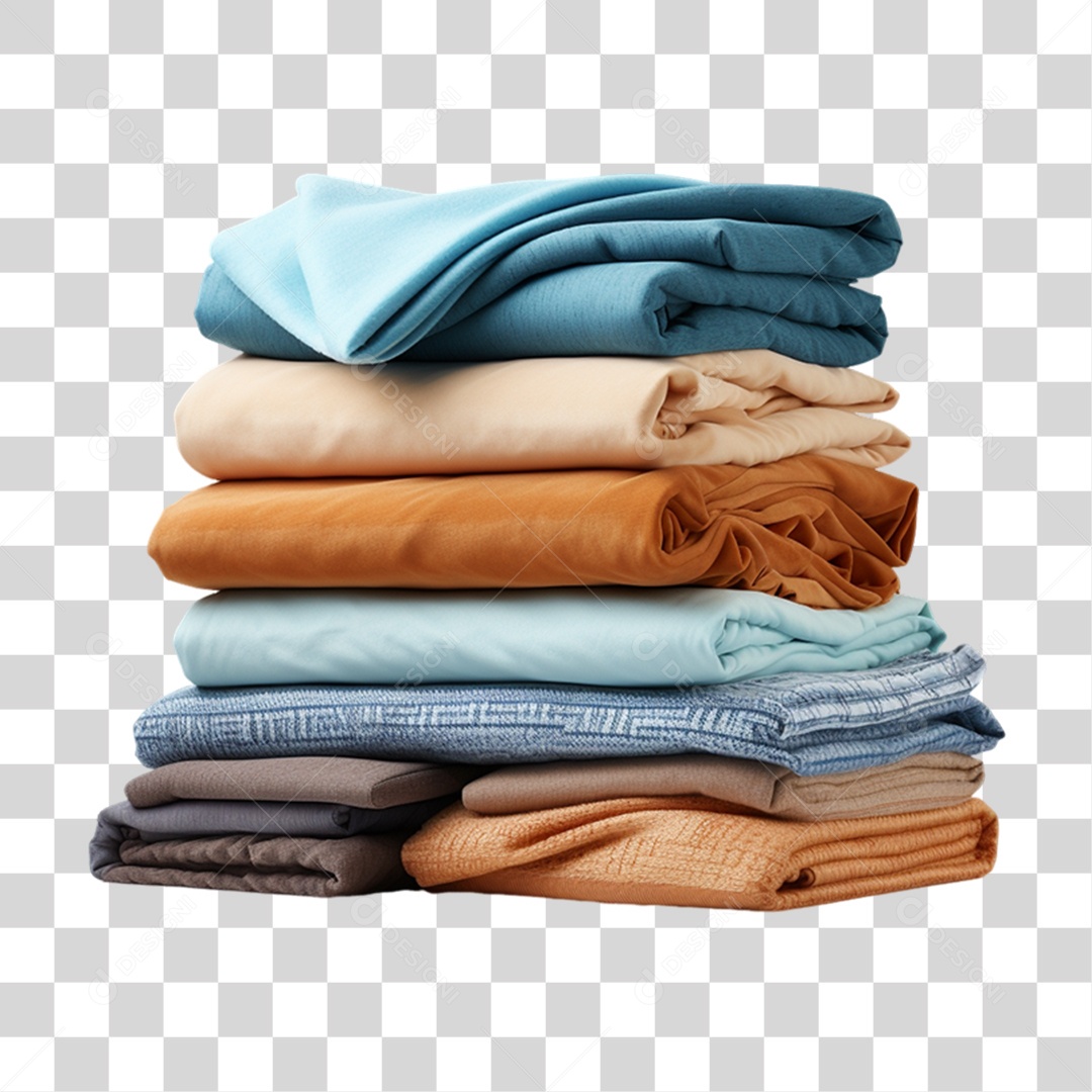 Cobertores Empilhados PNG Transparente