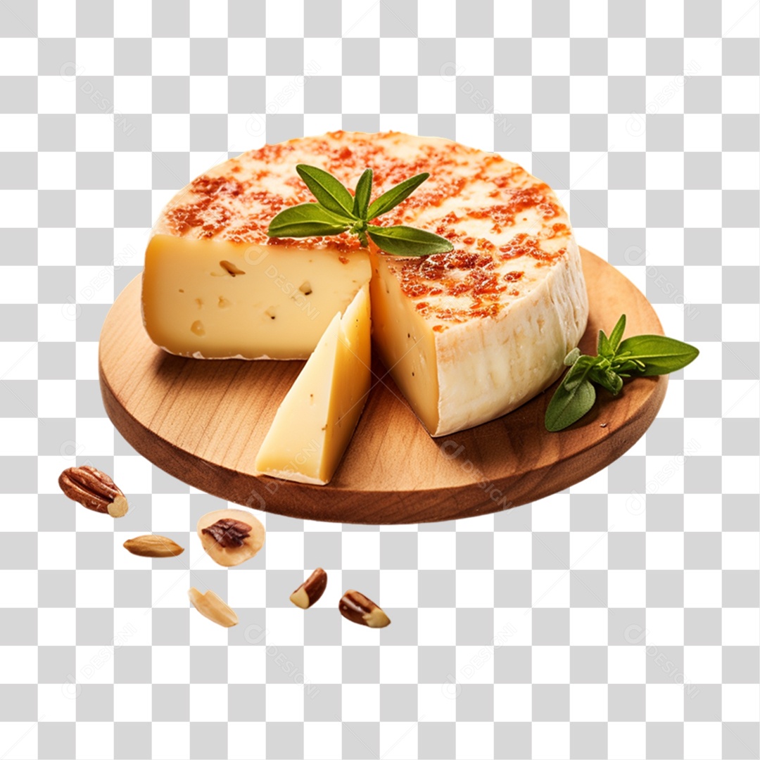 Queijo Temperado PNG Transparente